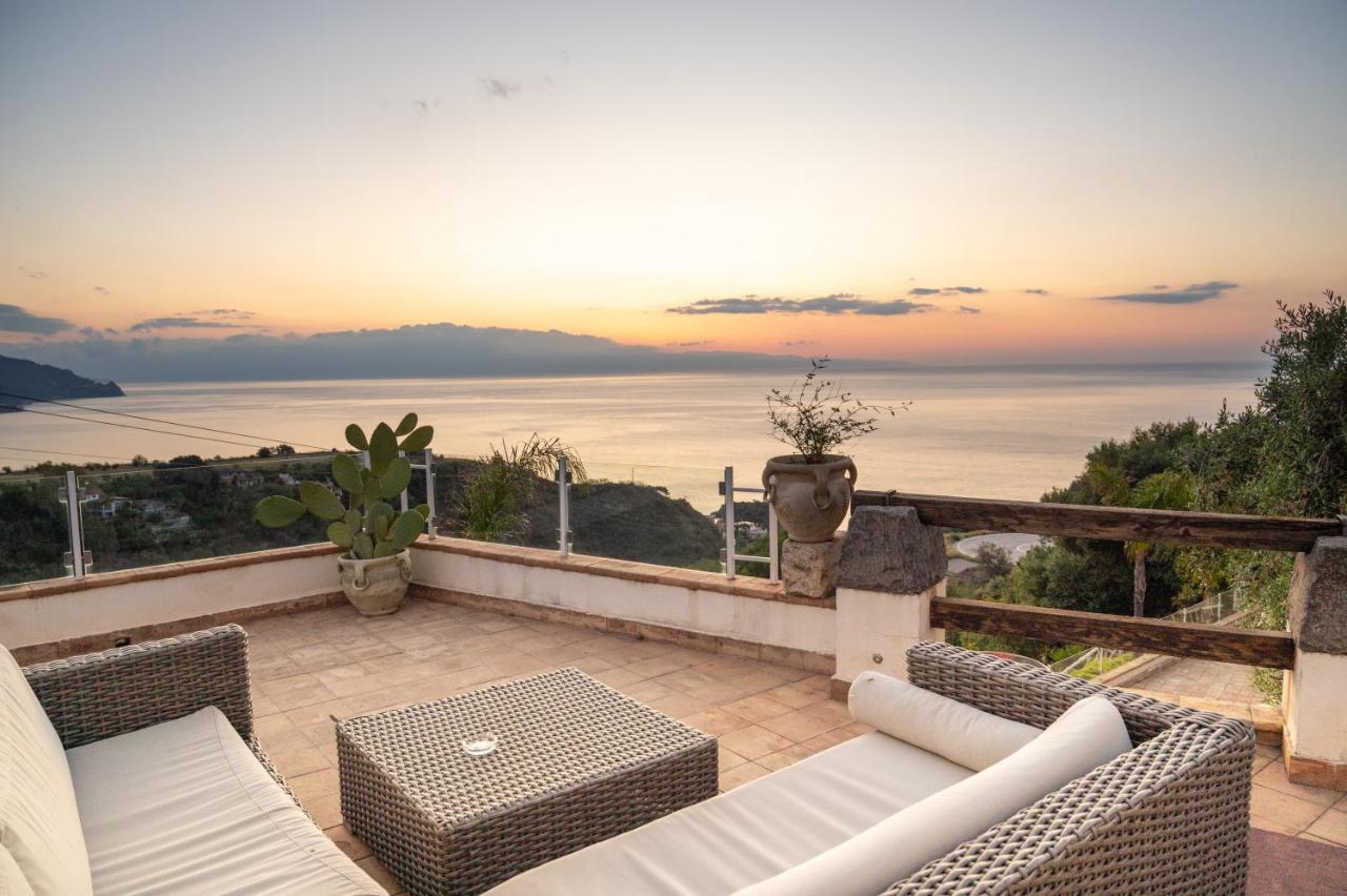 Luxury Taorum Villa With Spectacular Sea Views In Taormina Exterior photo