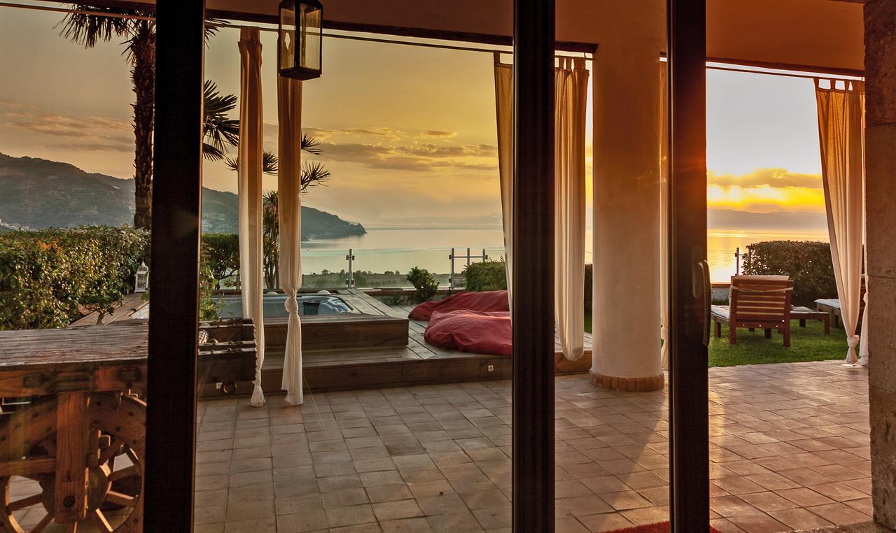 Luxury Taorum Villa With Spectacular Sea Views In Taormina Exterior photo