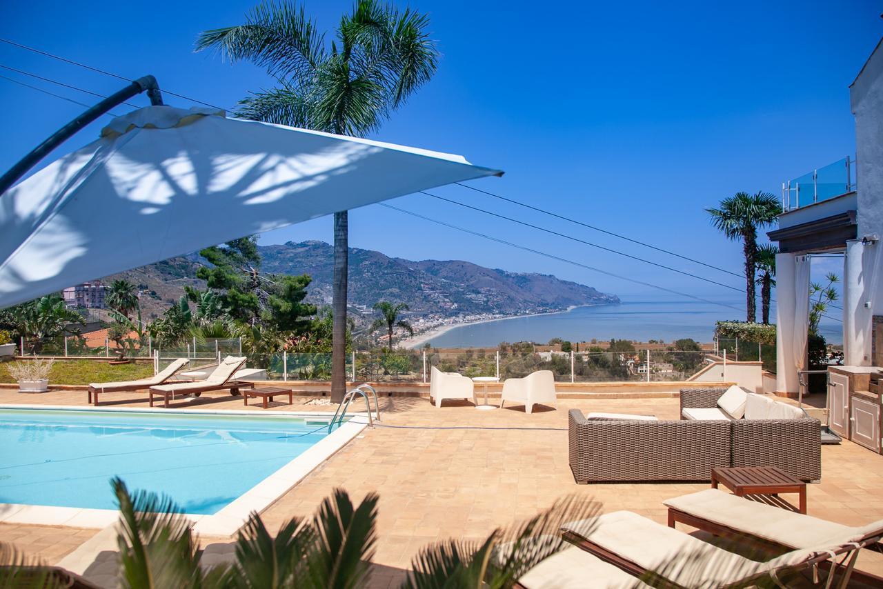 Luxury Taorum Villa With Spectacular Sea Views In Taormina Exterior photo